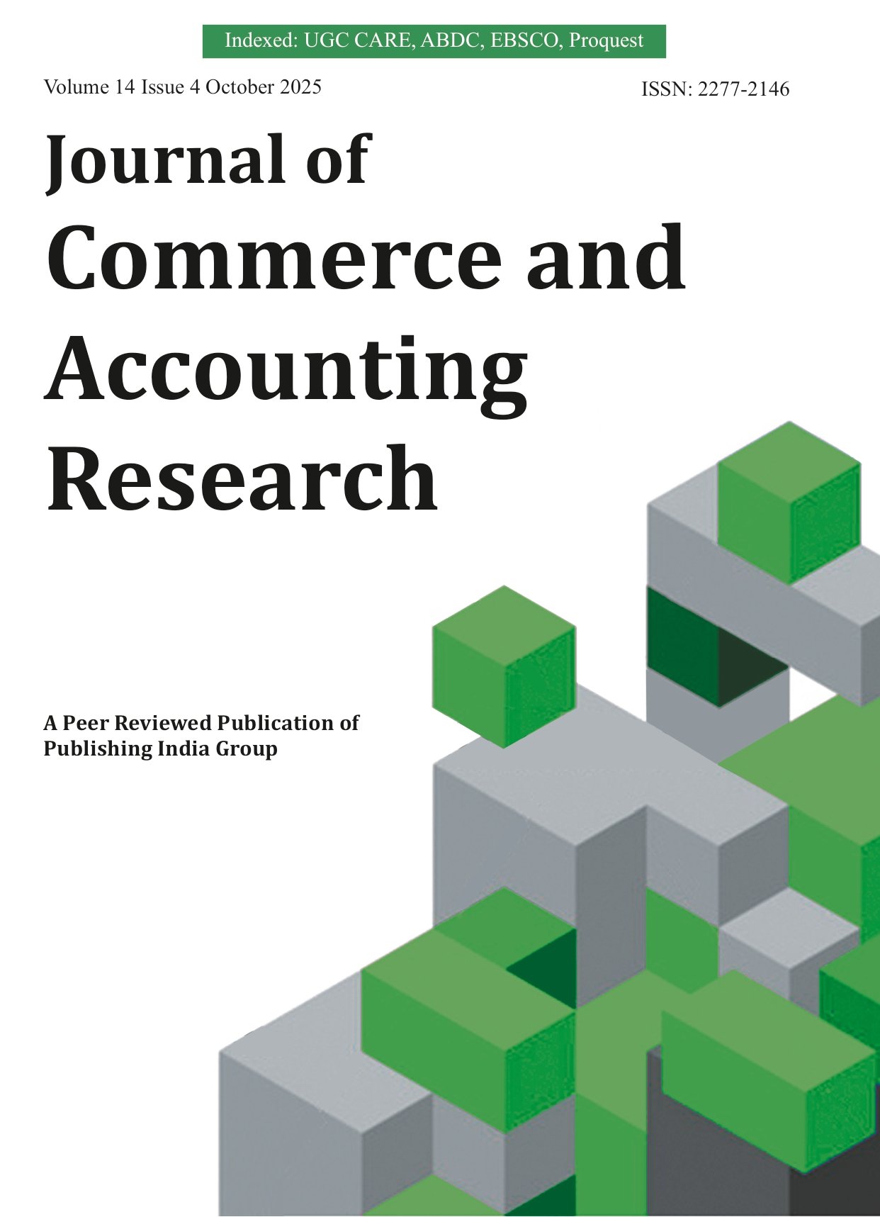 Journal of Commerce and Accounting Research