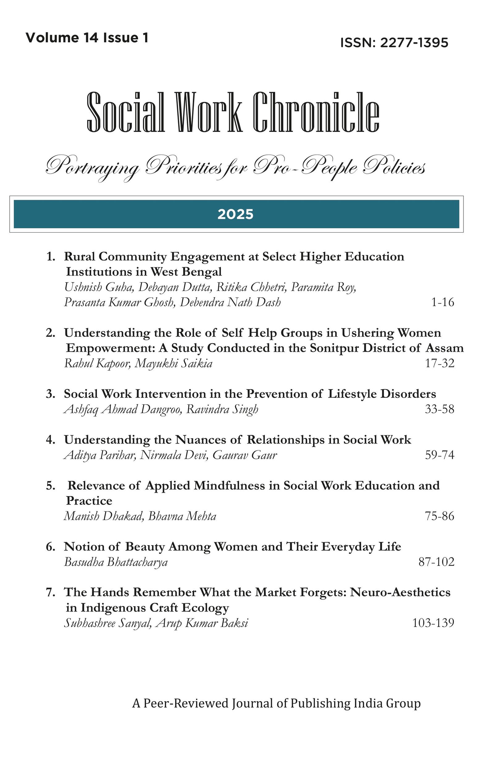 Social Work Chronicle