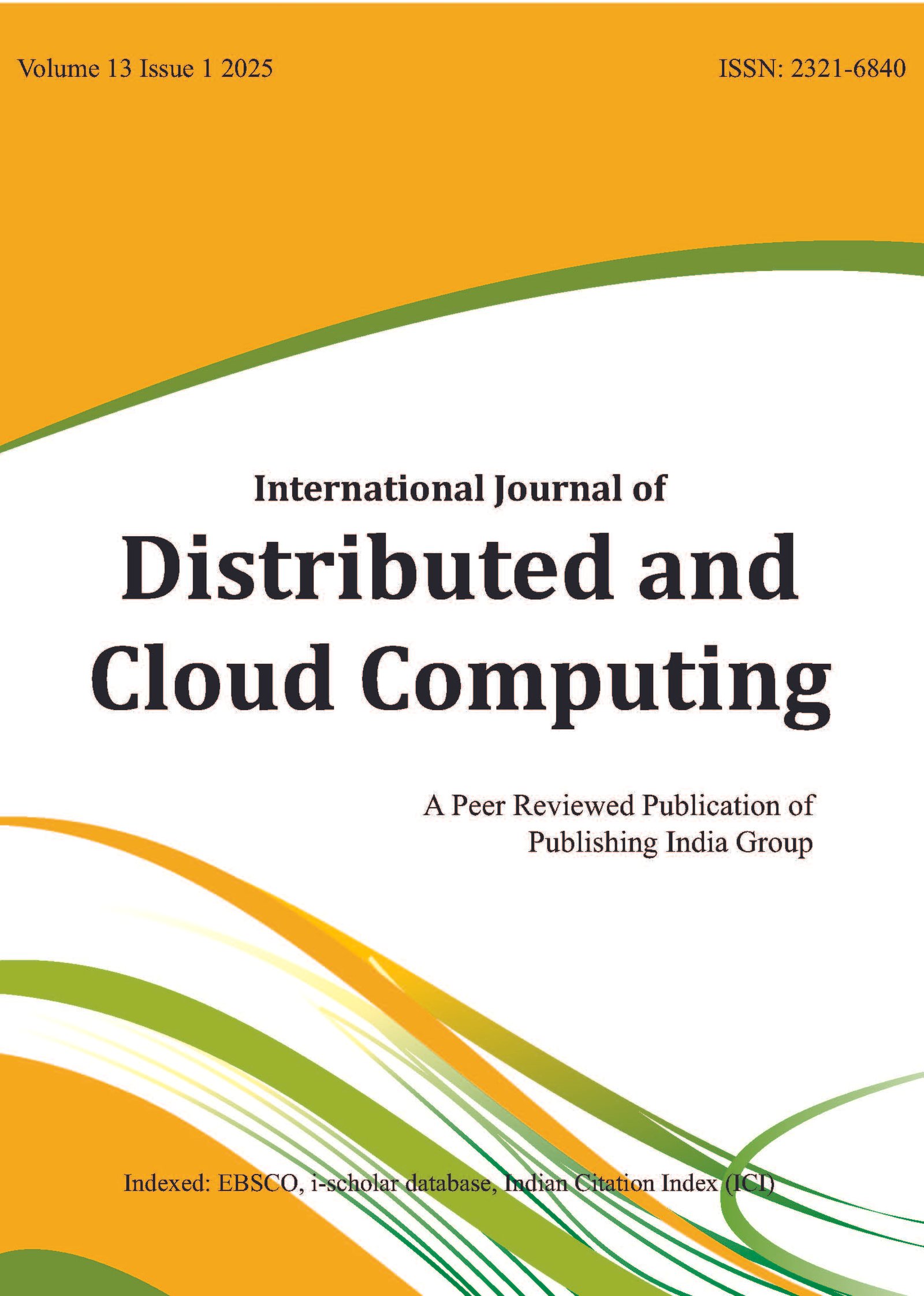 International Journal of Distributed and Cloud Computing