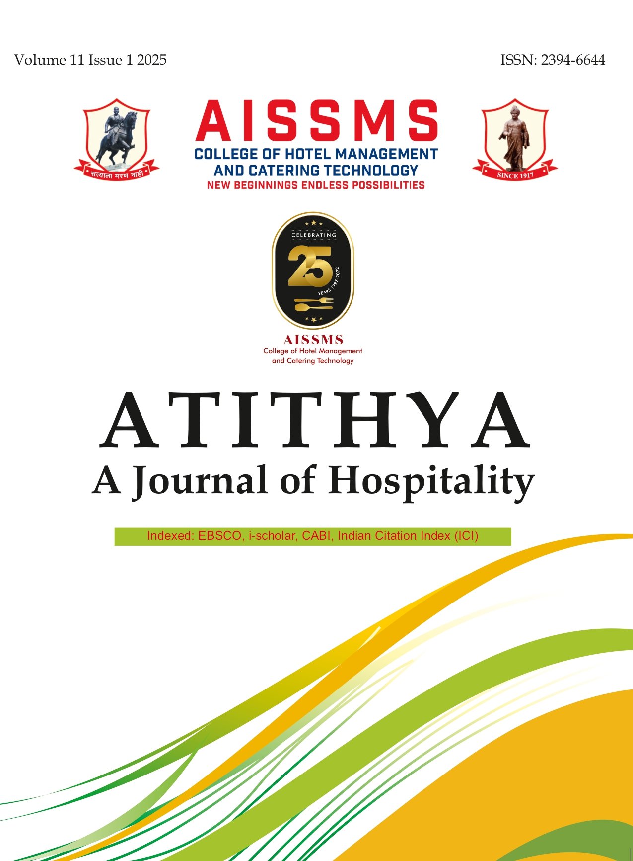 ATITHYA: A Journal of Hospitality